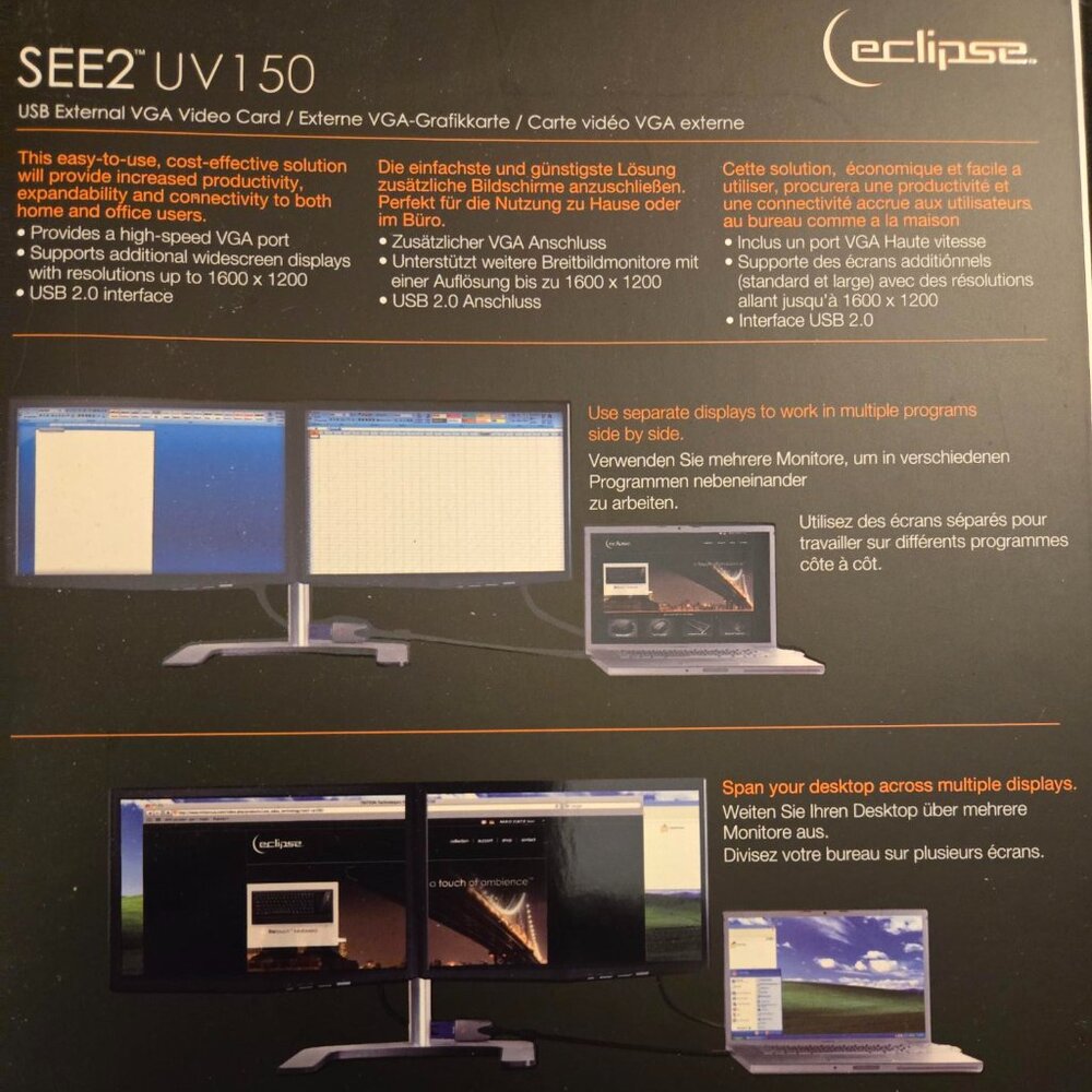 USB External VGA Video Card - Picture 3 of 3